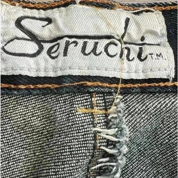 Vintage 80s Sercuchi Vintage 80s Women's High Waist Acid Wash Jeans Lee - Picture 4 of 6